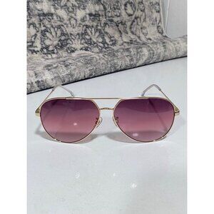 NEW Carrera Gold Aviator Red Gradient Lense Sunglasses